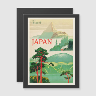Travel Japan Vintage Tourism Ad