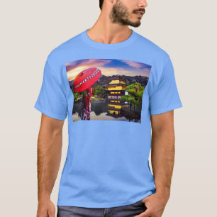 travel japan water umbella lake T-Shirt