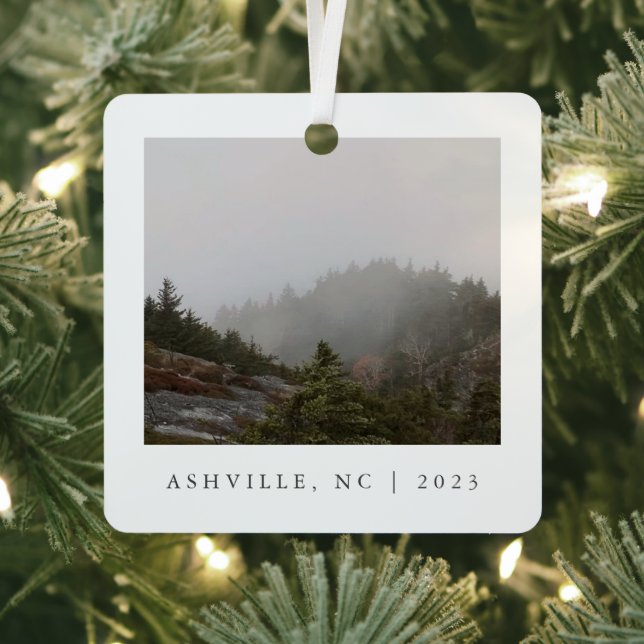 Travel Keepsake Photo Ornament (Insitu)