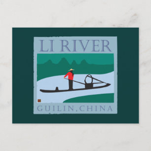 TRAVEL-Li River Postcard