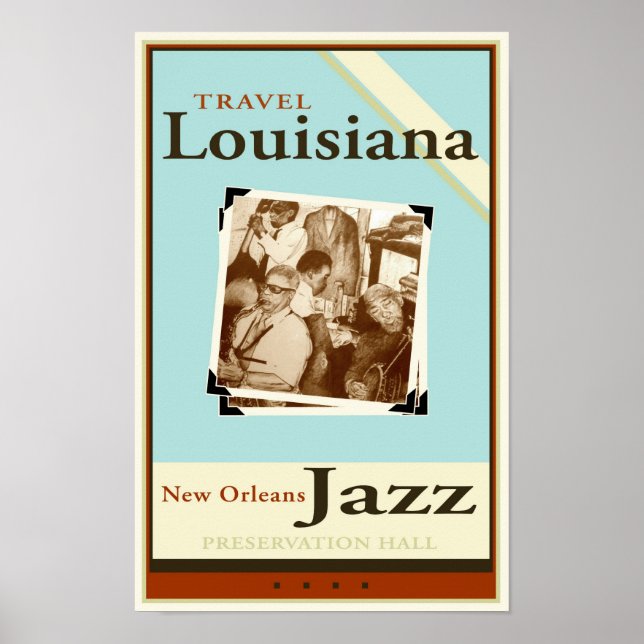 Travel Louisiana Poster (Front)