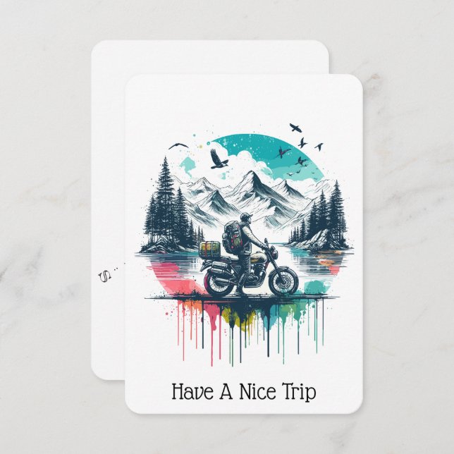 Travel Lovers Card (Front/Back)
