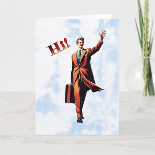 Travel Man Card