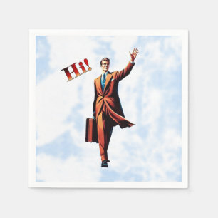 Travel Man Napkin