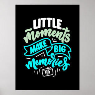 Travel Memories Photographer Poster