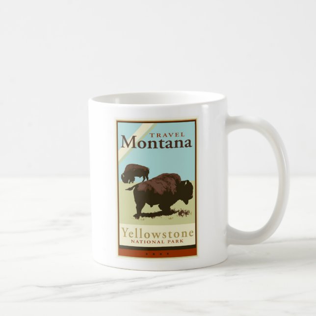 Travel Montana Coffee Mug (Right)