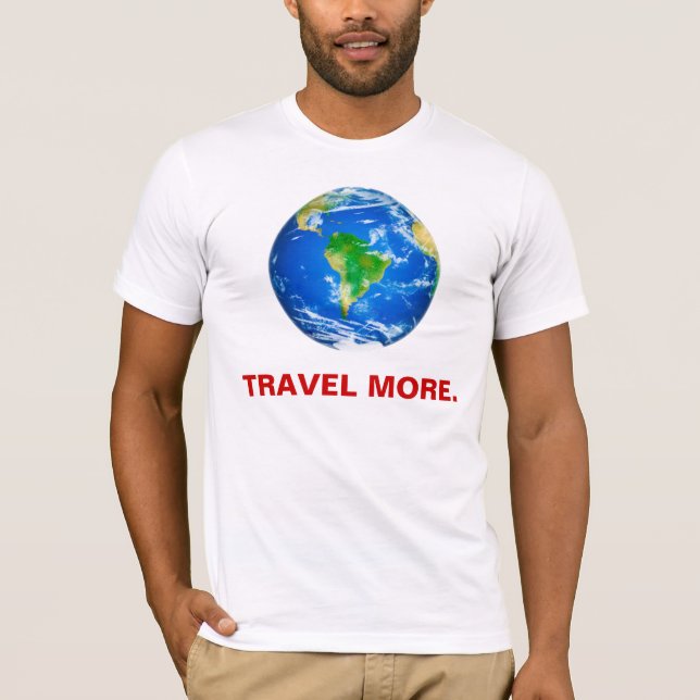 TRAVEL MORE / Couchsurfing T-Shirt (Front)