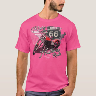 Travel - Motorcycle Ride The Historic Route 66 T-Shirt