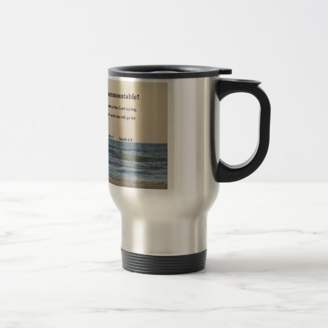 Travel mug...Boundaries Mug (Right)