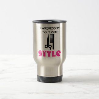 TRAVEL MUG/ HAIRSTYLE MUG