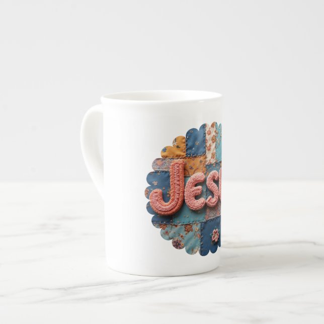 Travel Mug Jesus 02 (Front Left)