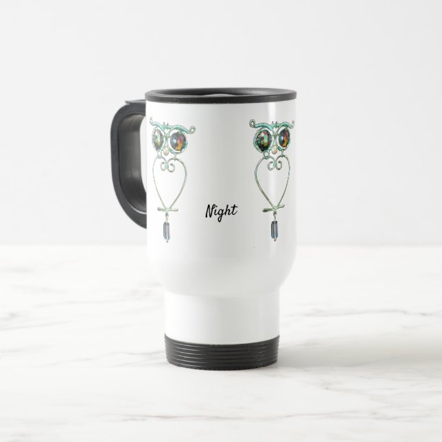 Travel Mug - Night Owl (Front Left)