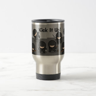 Travel Mug - Ninja "Kick It Up!"