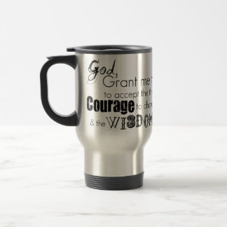 Travel Mug Serenity Prayer