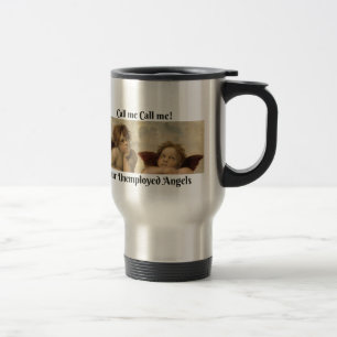 Travel Mug with Angels Guardians