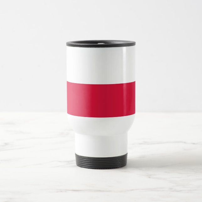 Travel Mug with Flag of Poland (Center)