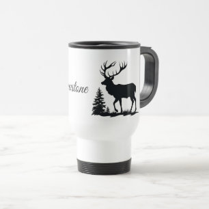 Travel Mug-Yellowstone Elk Mug