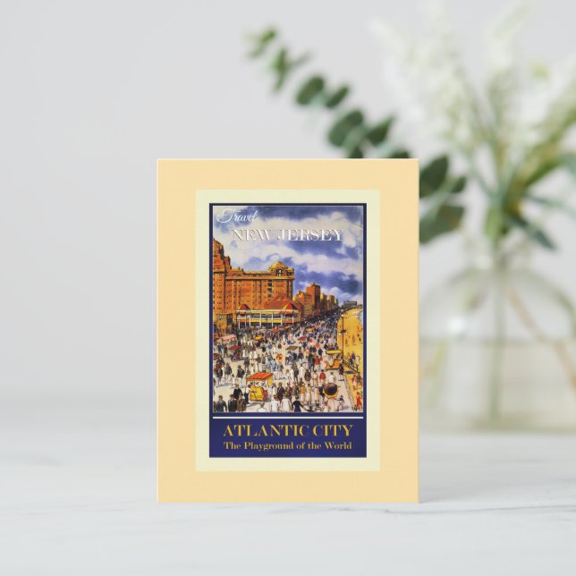 Travel New Jersey Postcard (Standing Front)