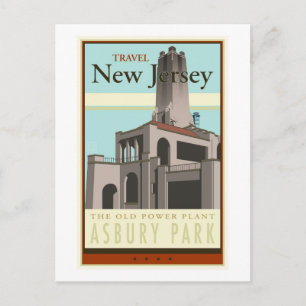 Travel New Jersey Postcard