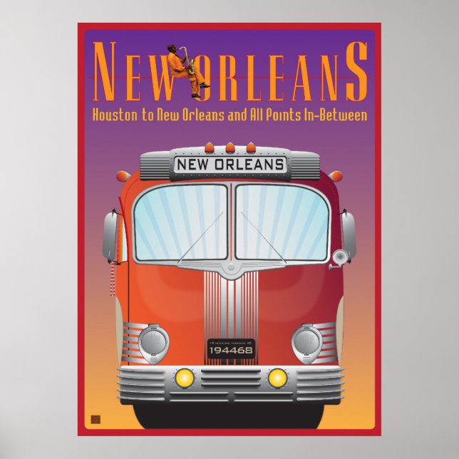 TRAVEL-New Orleans Poster (Front)