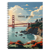 Travel Notes Journal San Francisco