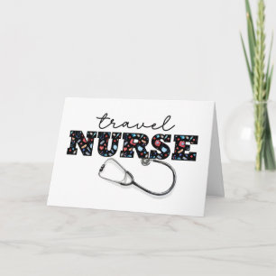 Travel NURSE Appreciation on Nurses Day Card