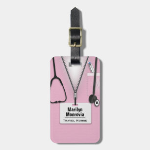 Travel Nurse Luggage Tag