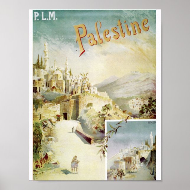 Travel Palestine Poster (Front)