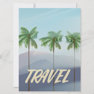Travel Palms Invitation
