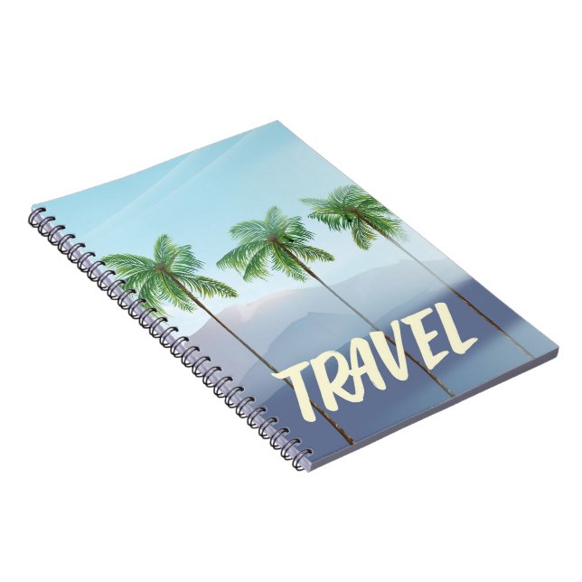 Travel Palms Notebook (Right Side)