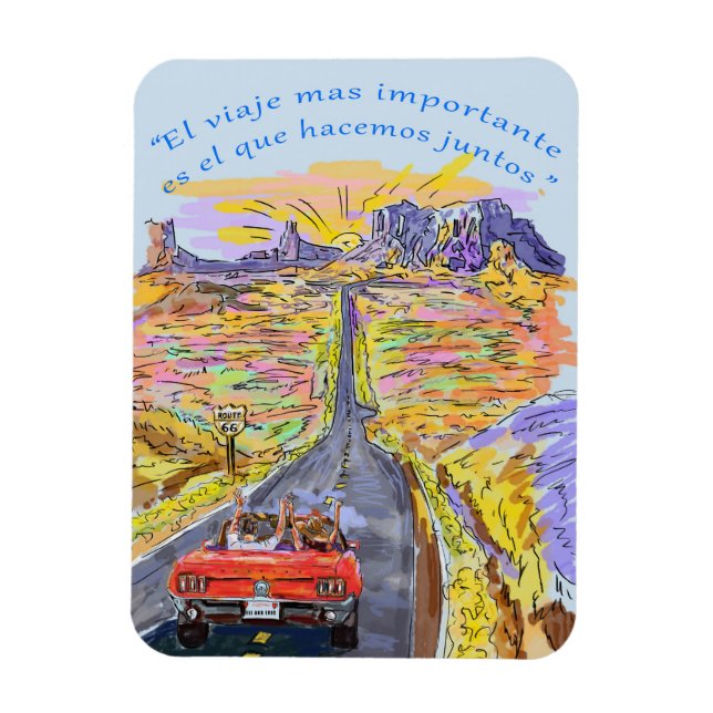 travel partner magnet (Vertical)