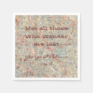 Travel Party Napkins