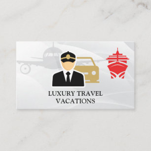Travel   Personal Driver   Assistant Business Card