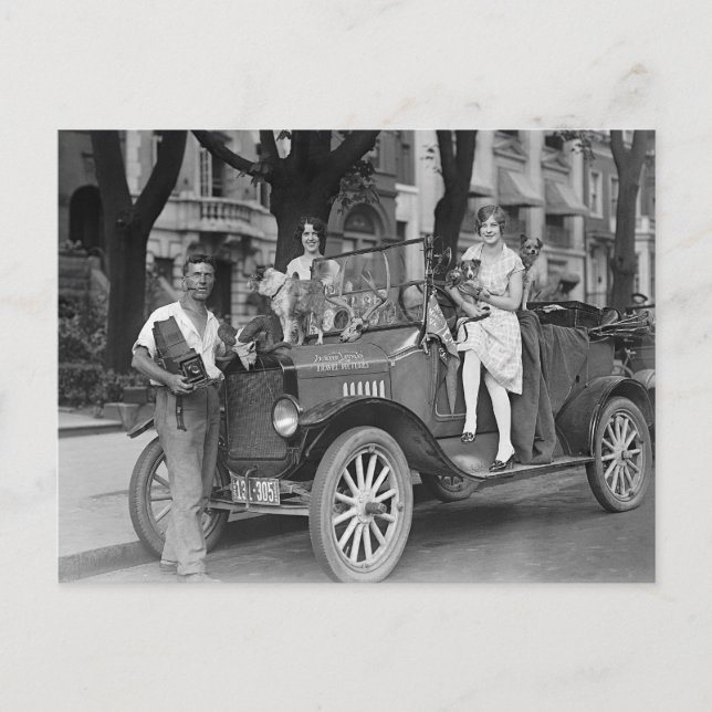 Travel Photographer, 1927 Postcard (Front)