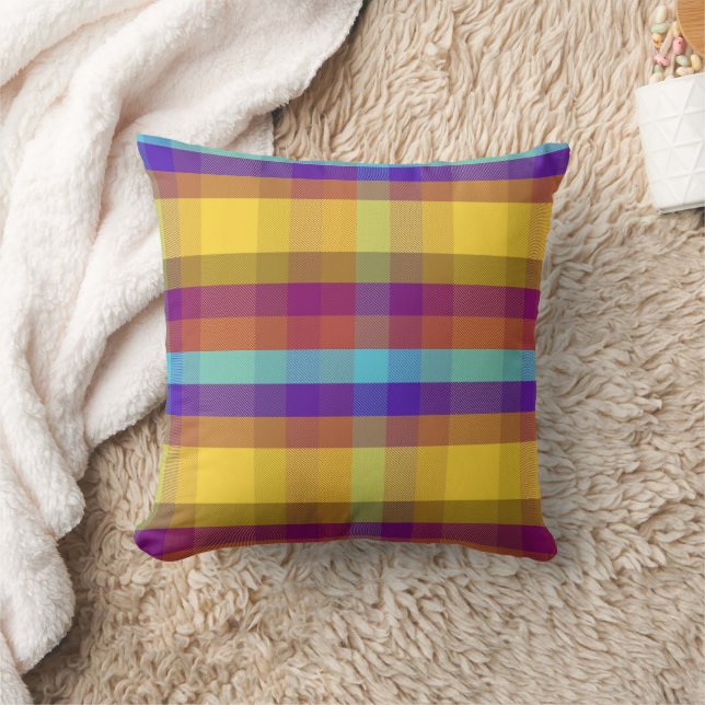 Travel Plaid MM Cushion (Blanket)