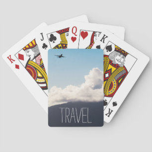 Travel Plane Playing Cards