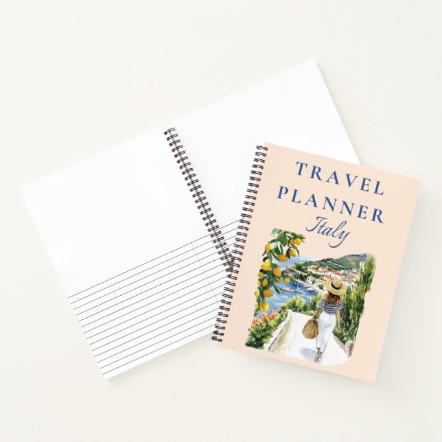 Travel Planner Italy Notebook (Inside)