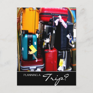 Travel Postcards Suitcases