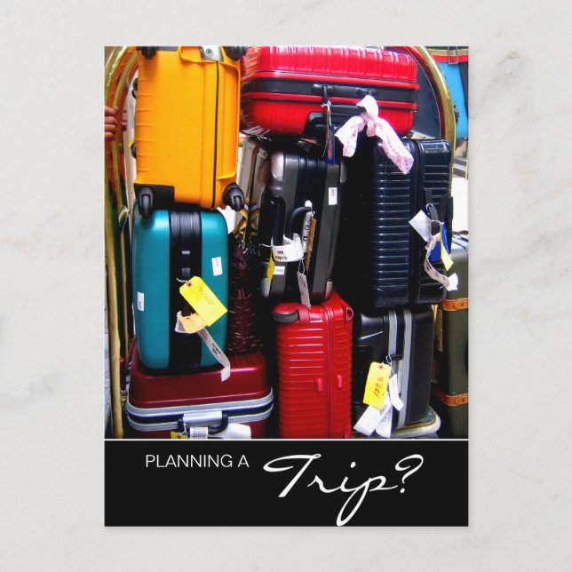 Travel Postcards Suitcases (Front)