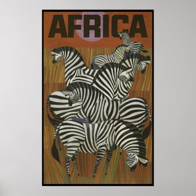 travel poster Africa (Front)