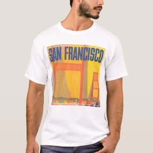 Travel Poster For Flying Twa To San Francisco T-Shirt