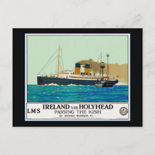 Travel Poster for Ireland via Holyheand Postcard
