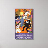 Travel Poster For London Underground Subway