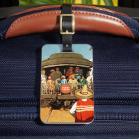 Travel Poster For The Sunset Route By Rail And Sea