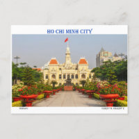 Travel Poster: People's Committee Building, Ho Chi