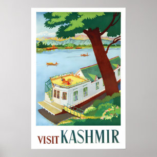 Travel Poster Visit Kashmir