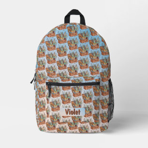 Travel Printed Backpack