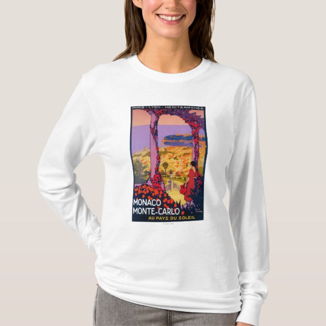 Travel Promotional Poster T-Shirt (Front)