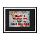 Travel quote - poster
