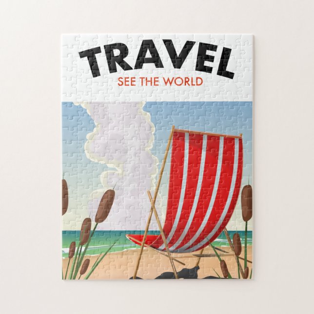 Travel See the World Jigsaw Puzzle (Vertical)